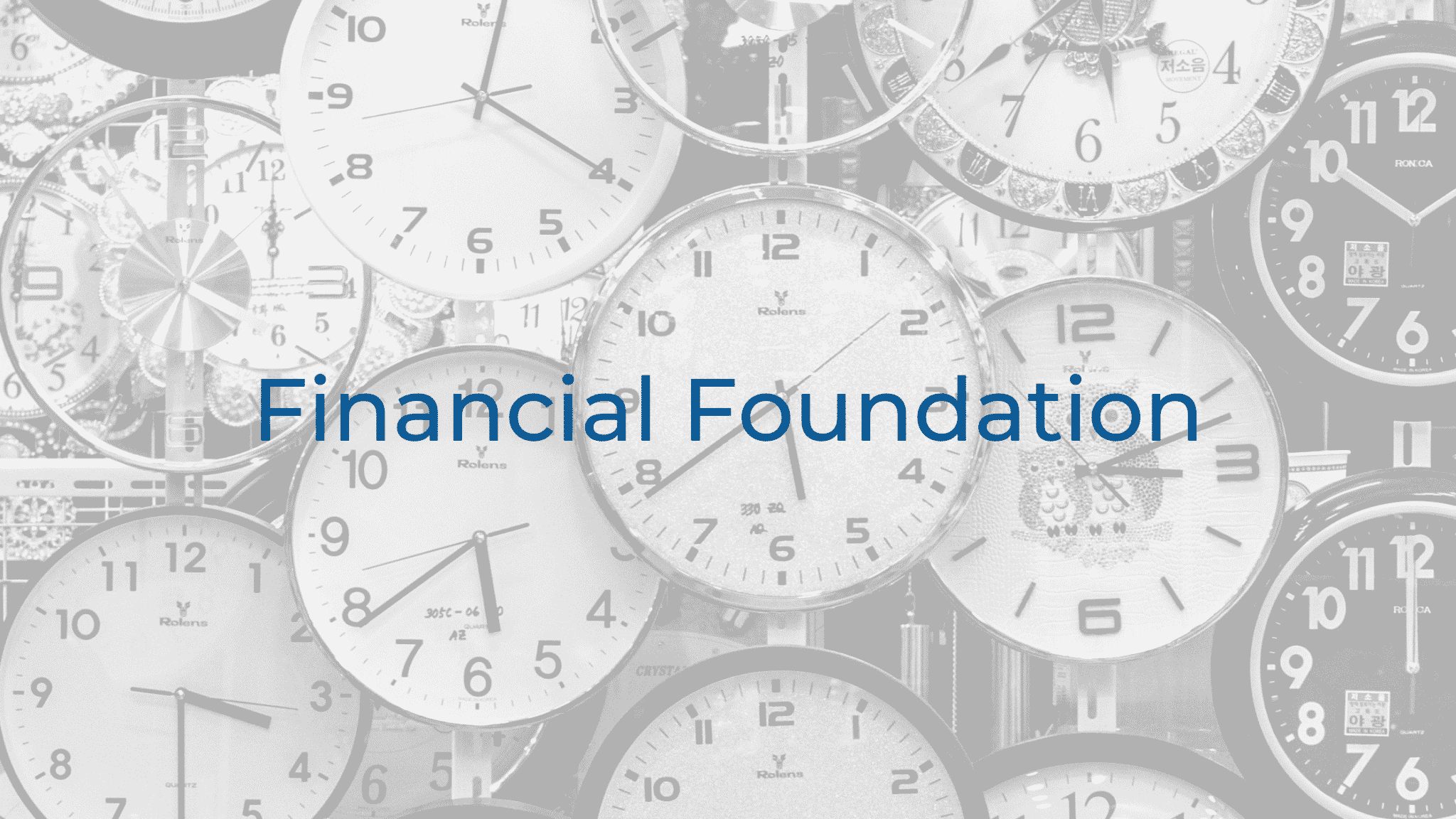 Lay Your Financial Foundation 24hr Bookkeeper